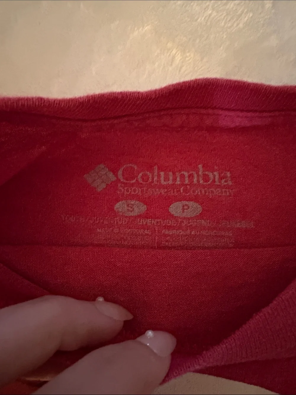 Columbia Red Dog Graphic Tee with Bandana Design